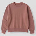 LuxeFleece Sudadera oversize para mujer rosa cepillada suave cómoda