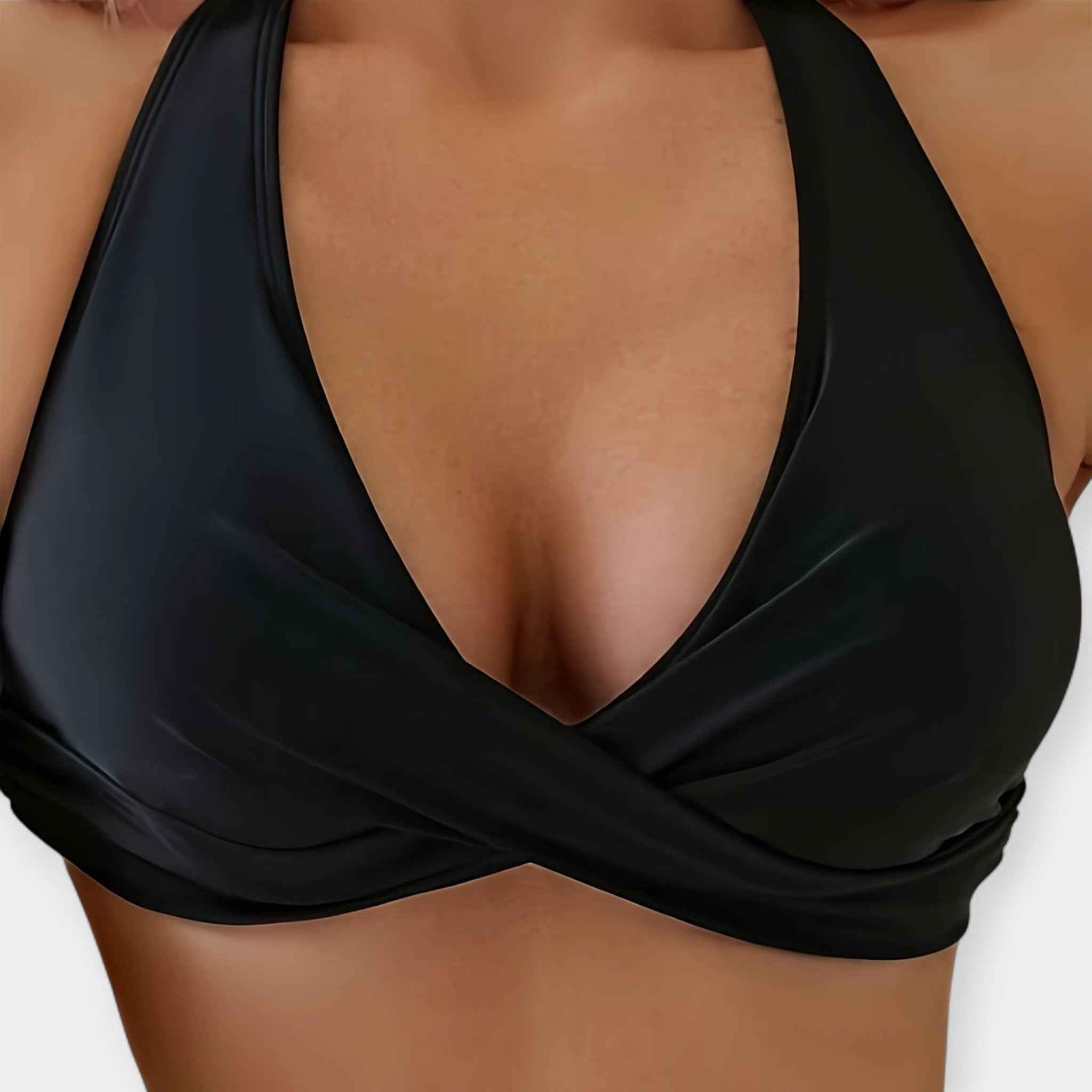 Moderner Monochrom-Bikini