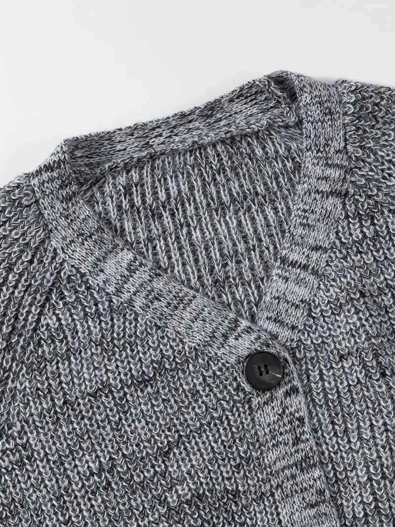 Schickes Damen-Polyester-Strickcardigan — elegant, gemütlich und vielseitig