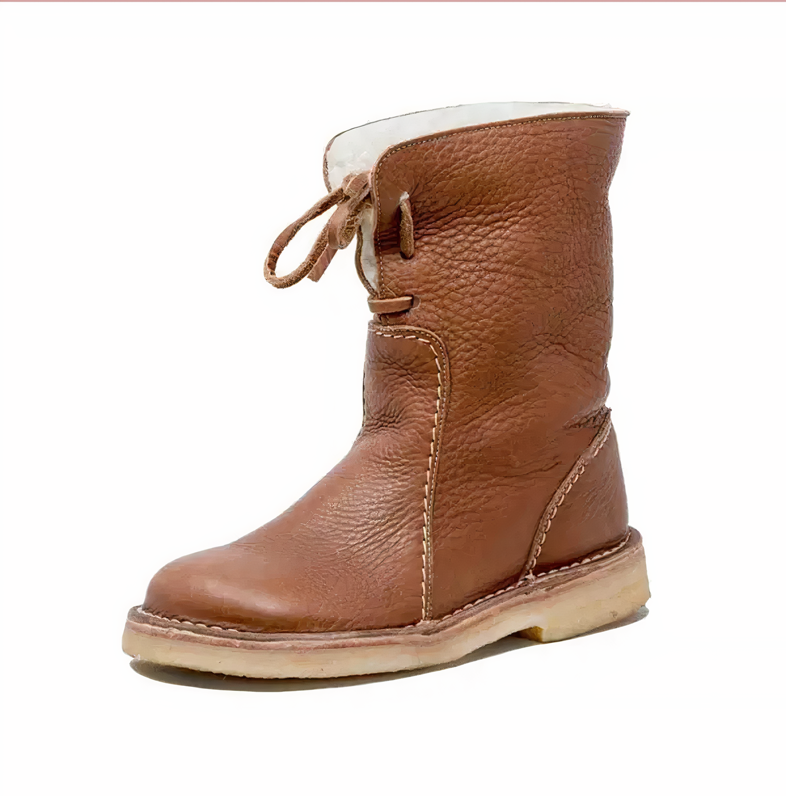 Schicke lässige Damen-Lederstiefel (wadenhoch) für Stil und Komfort im Alltag