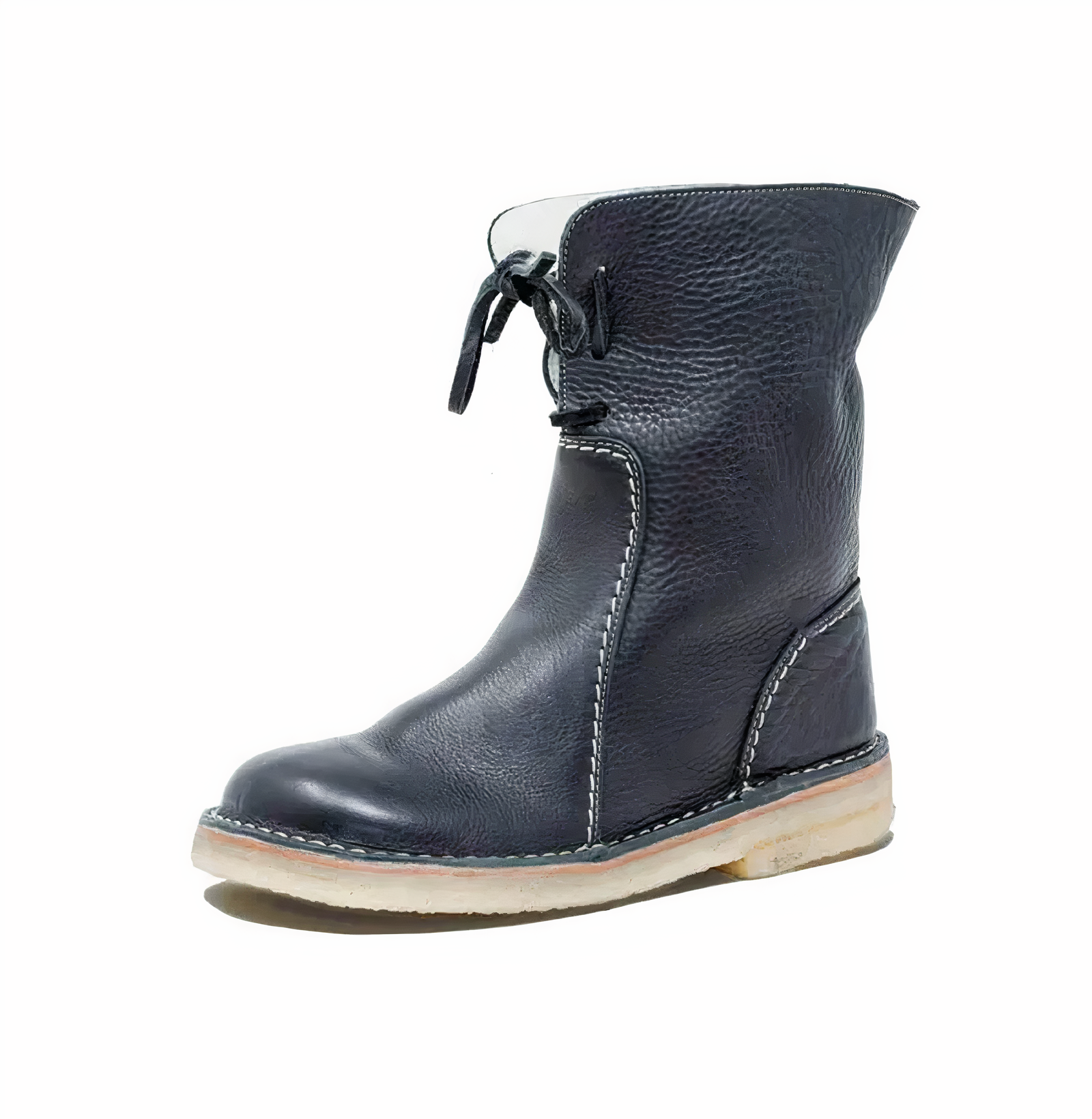 Schicke lässige Damen-Lederstiefel (wadenhoch) für Stil und Komfort im Alltag