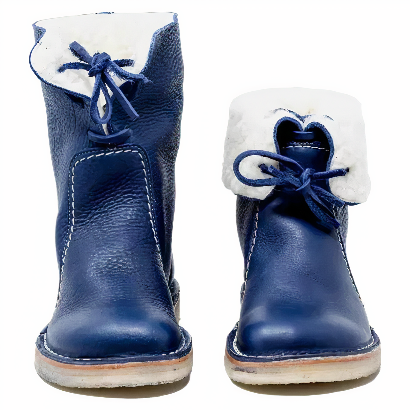 Schicke lässige Damen-Lederstiefel (wadenhoch) für Stil und Komfort im Alltag