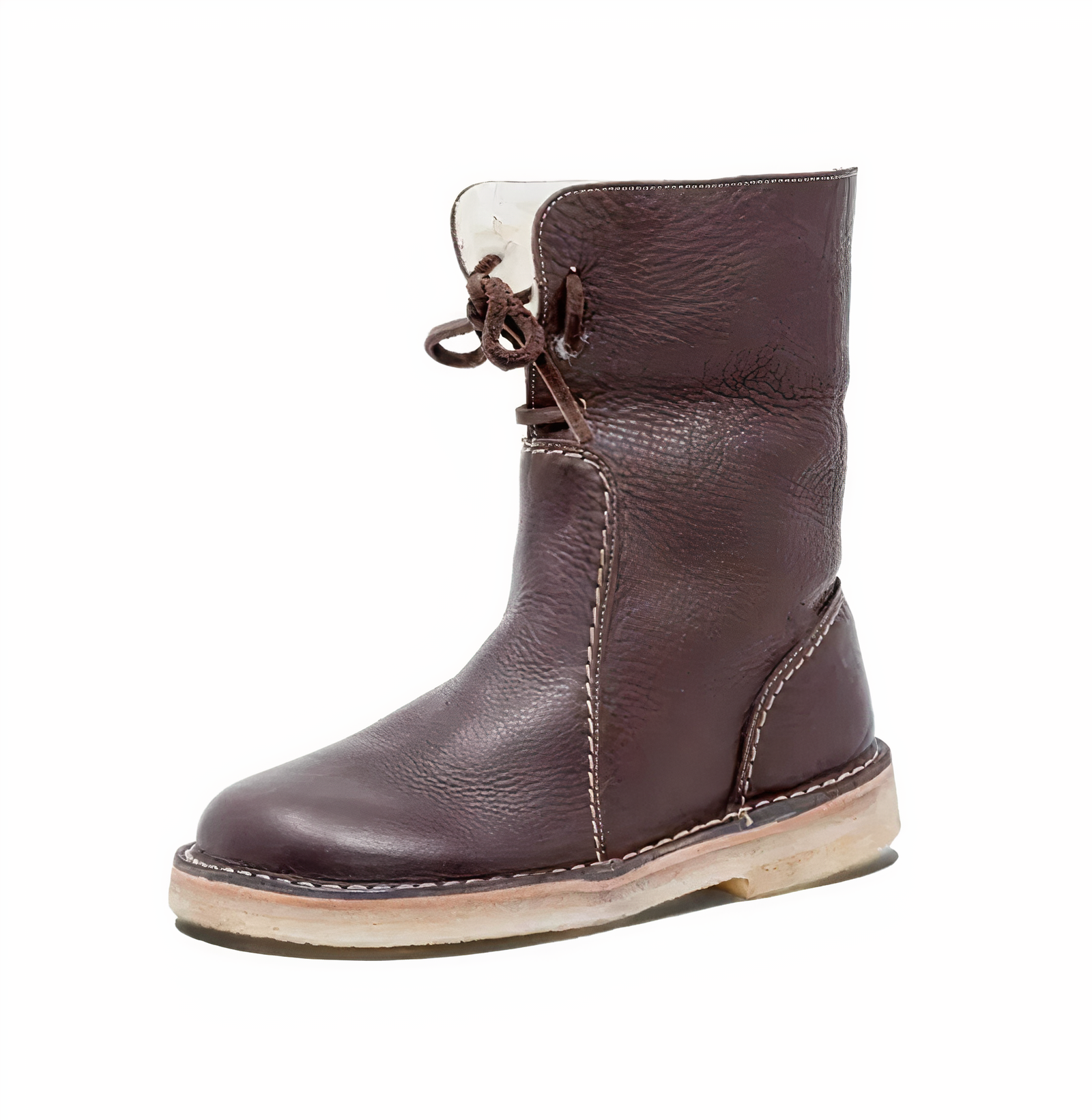 Schicke lässige Damen-Lederstiefel (wadenhoch) für Stil und Komfort im Alltag