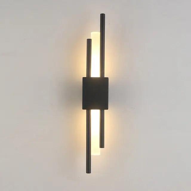 Adan - Wandapplikationen aus Metall im zeitgenössischen Design mit verstellbarer LED-Beleuchtung