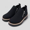 Damenstiefel Damen Stilvoll Bequem Runde Zehenpartie