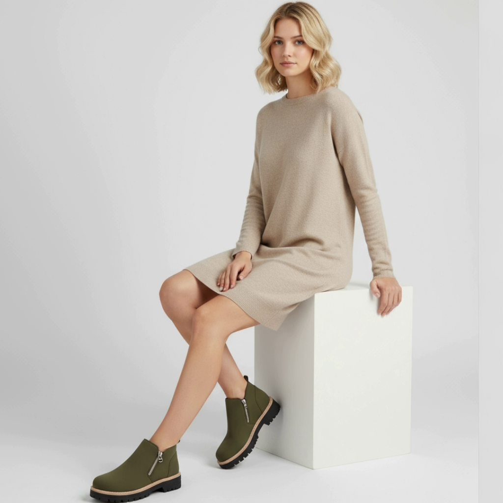 Adie | Stilvolle, bequeme Damenstiefel mit runder Zehenpartie 8