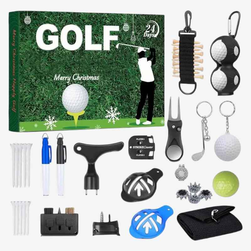 GolfTide - Exklusiver Golf-Adventskalender für die perfekte Weihnachtsüberraschung