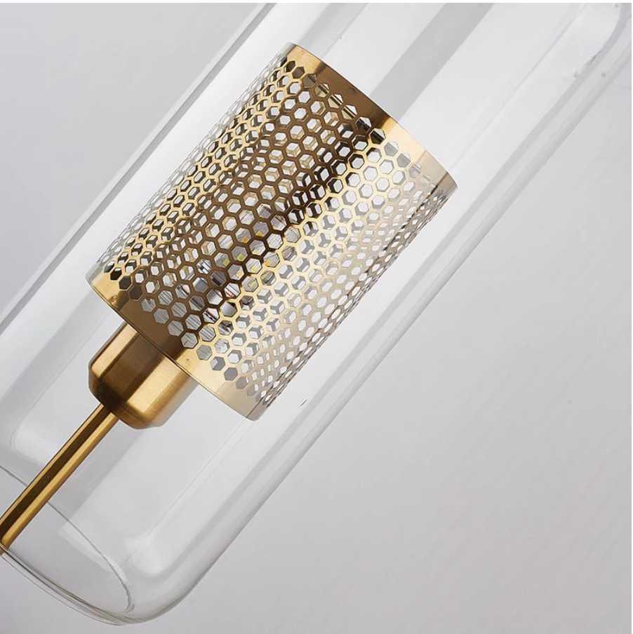 Luxus Wandaufkleber – Modernes Skandinavisches Design mit Glas- und Metall-Finish für einen eleganten Akzent