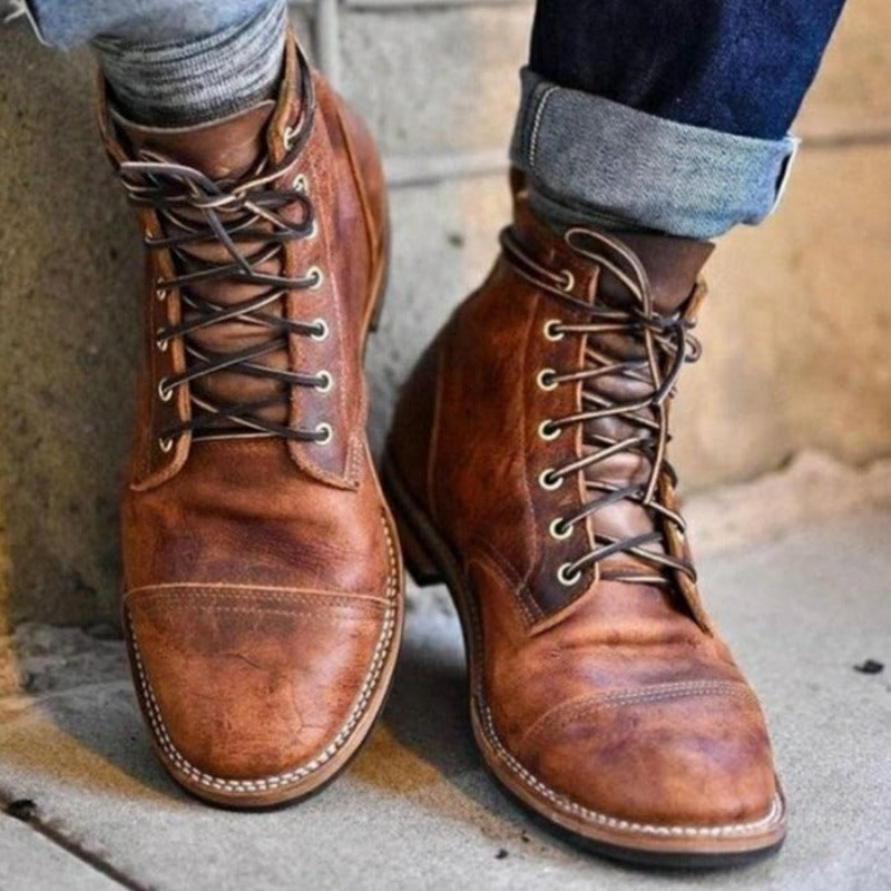 Theo – Echtes Lederstiefel für eleganten und langlebigen Stil