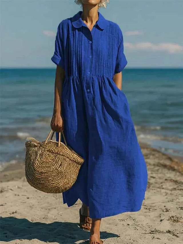 Alice | Hemdkleid mit Knöpfen