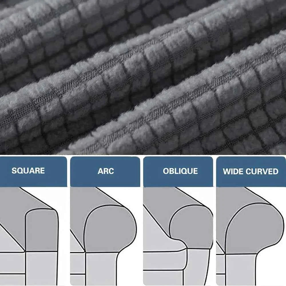 ArmoraFit - Wasserdichter Stretch-Armlehnenbezug im praktischen 2-Teilig-Set