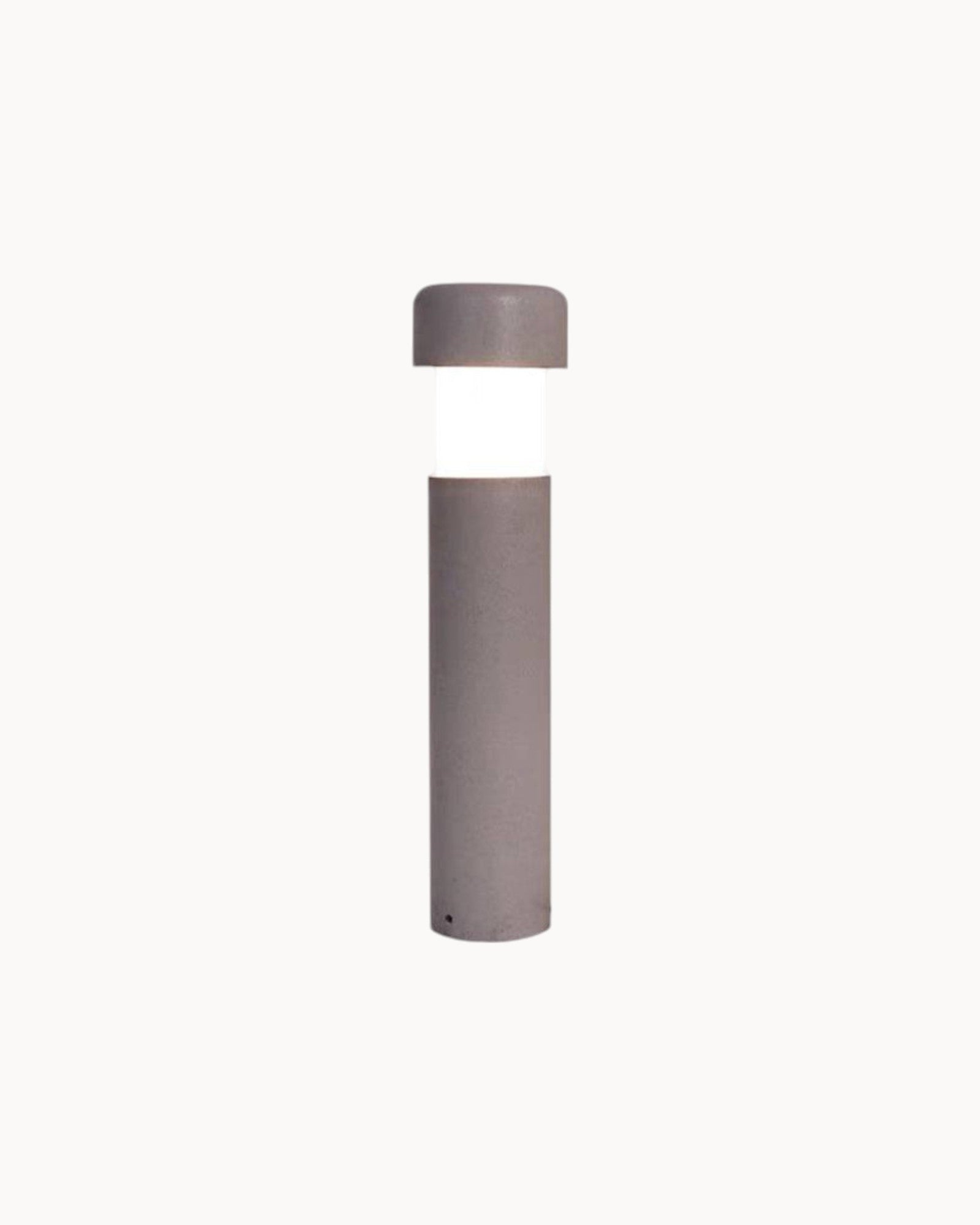 Außenlampe aus Metall mit warmem LED-Licht 0