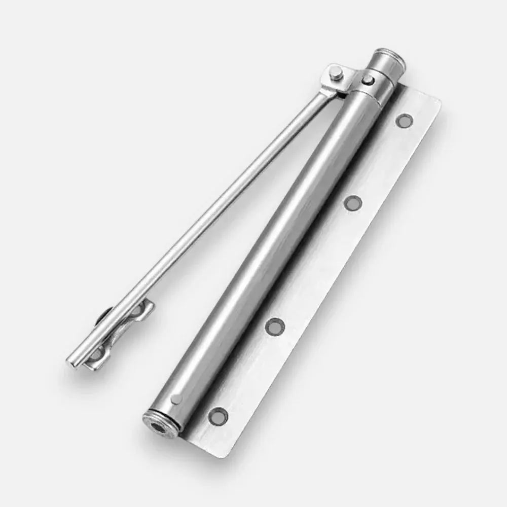 Sanfter Türschließer, hydraulisch, einstellbar, Silber/Schwarz