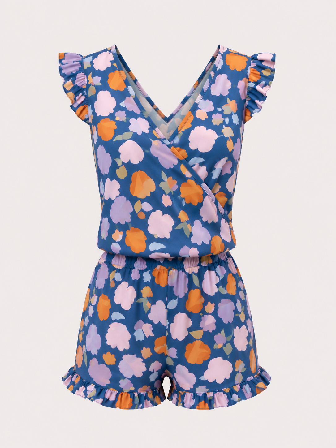 Maillot de bain à volants avec soutien-gorge
