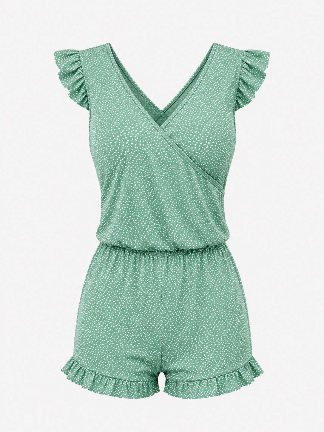 Maillot de bain à volants avec soutien-gorge