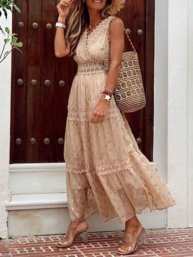 Joanna | Boho Maxi-Kleid