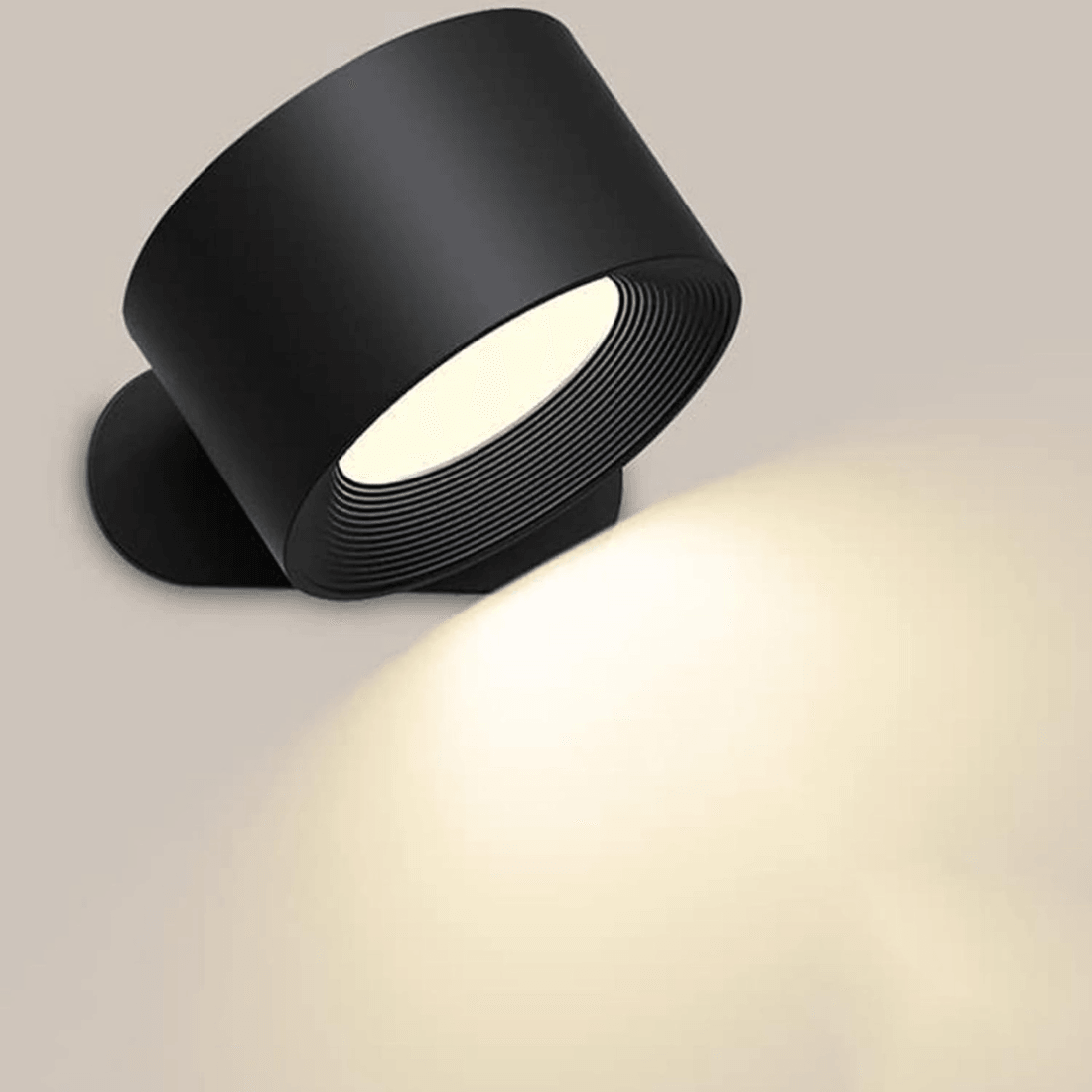 Wandleuchte mit Akku GlowFlex – 360° LED-Beleuchtung, vielseitig, elegant und praktisch