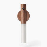 Bewegungsmelder LED Lampe aus Holz