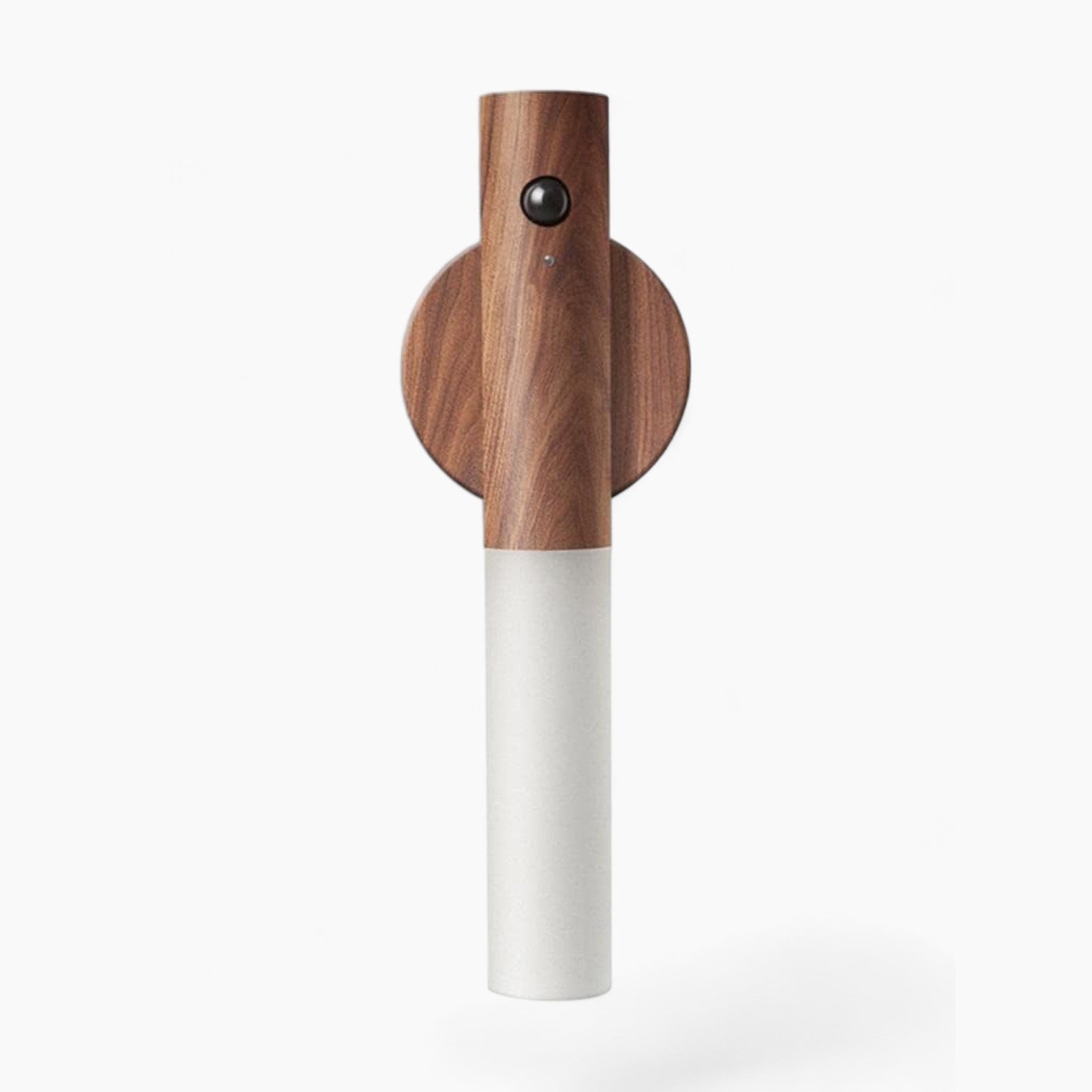 Bewegungsmelder LED Lampe aus Holz 1