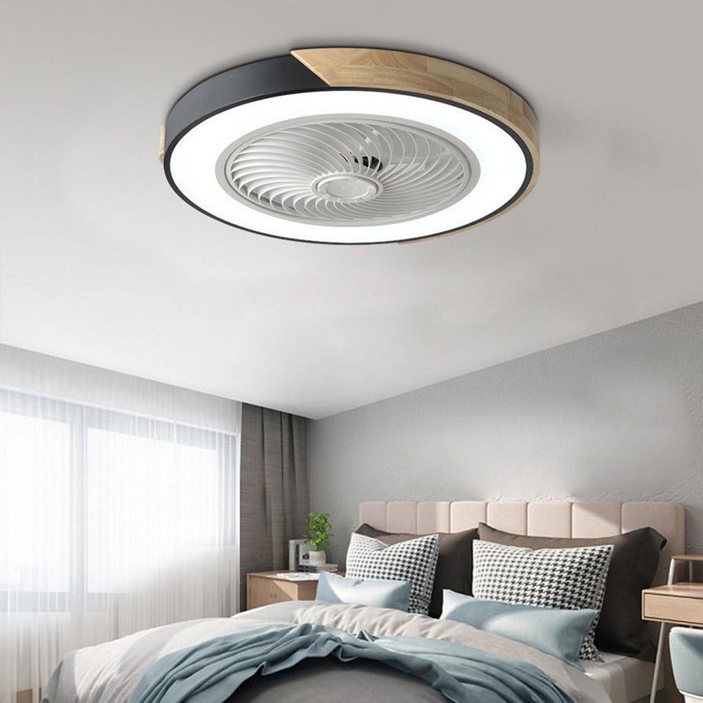 Laurentia - Stilvolle LED-Deckenleuchte mit Kühlventilator für ein Frisches und Modernes Interieur