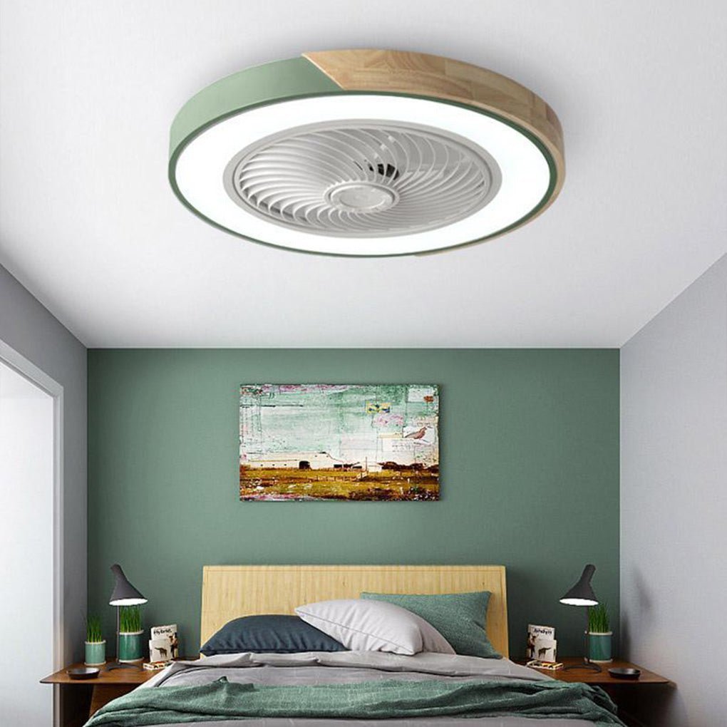 Laurentia - Stilvolle LED-Deckenleuchte mit Kühlventilator für ein Frisches und Modernes Interieur