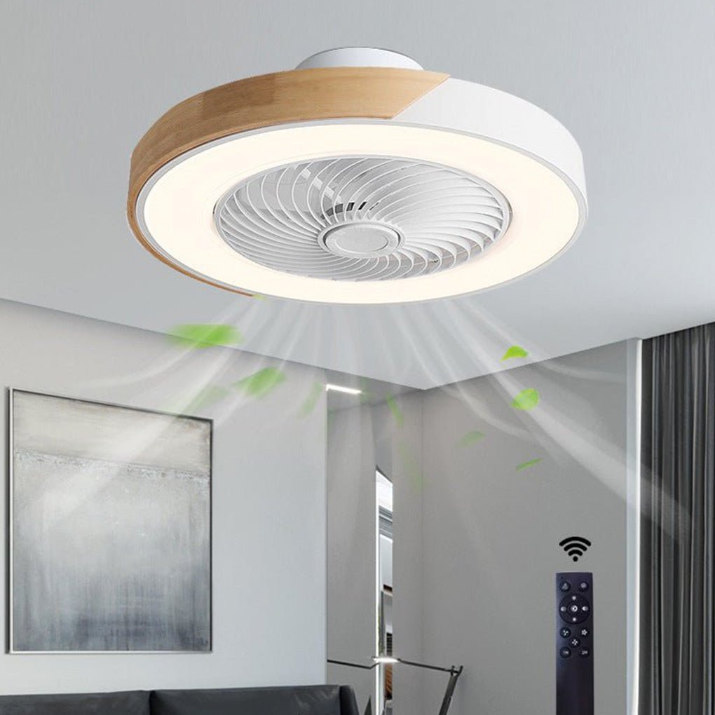 Laurentia - Stilvolle LED-Deckenleuchte mit Kühlventilator für ein Frisches und Modernes Interieur