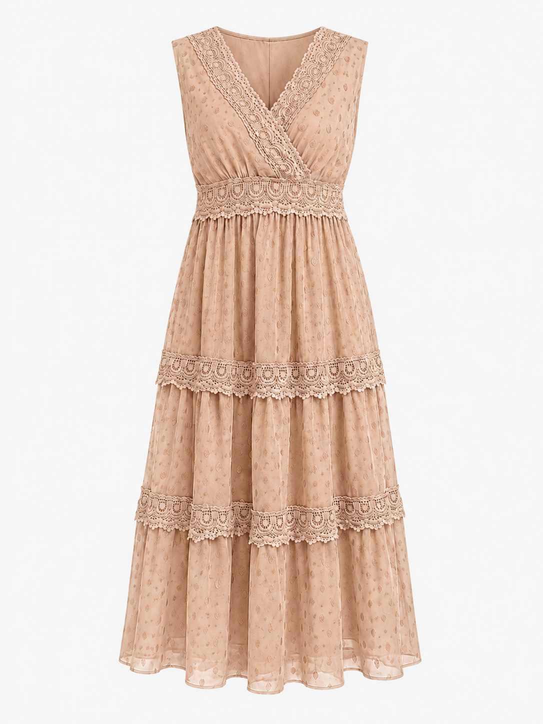 Robe maxi bohème pour femme