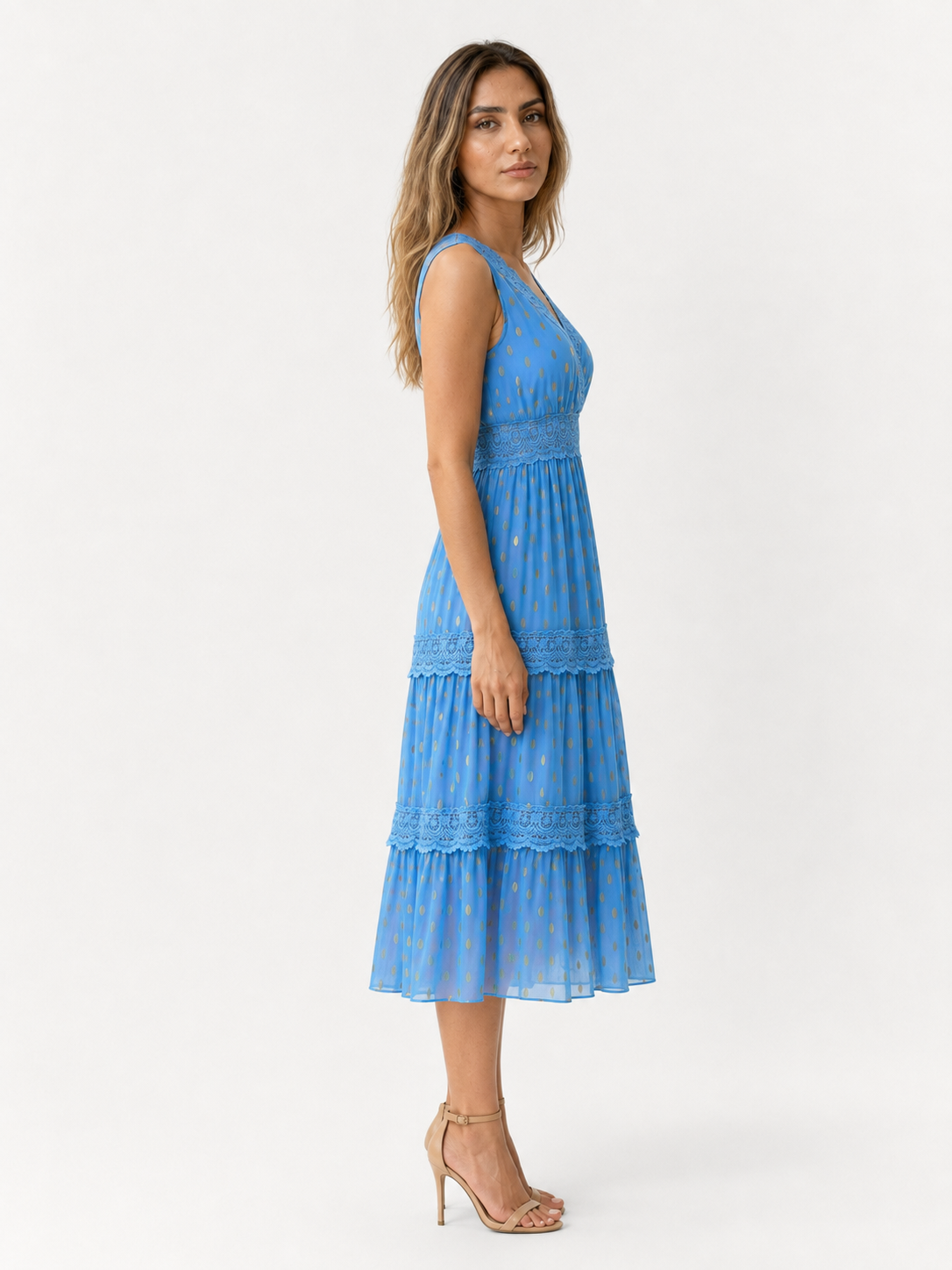 Robe maxi bohème pour femme