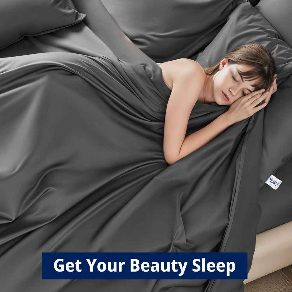 Breeza – Weiches, atmungsaktives und glattes Bettlaken für optimalen Schlafkomfort