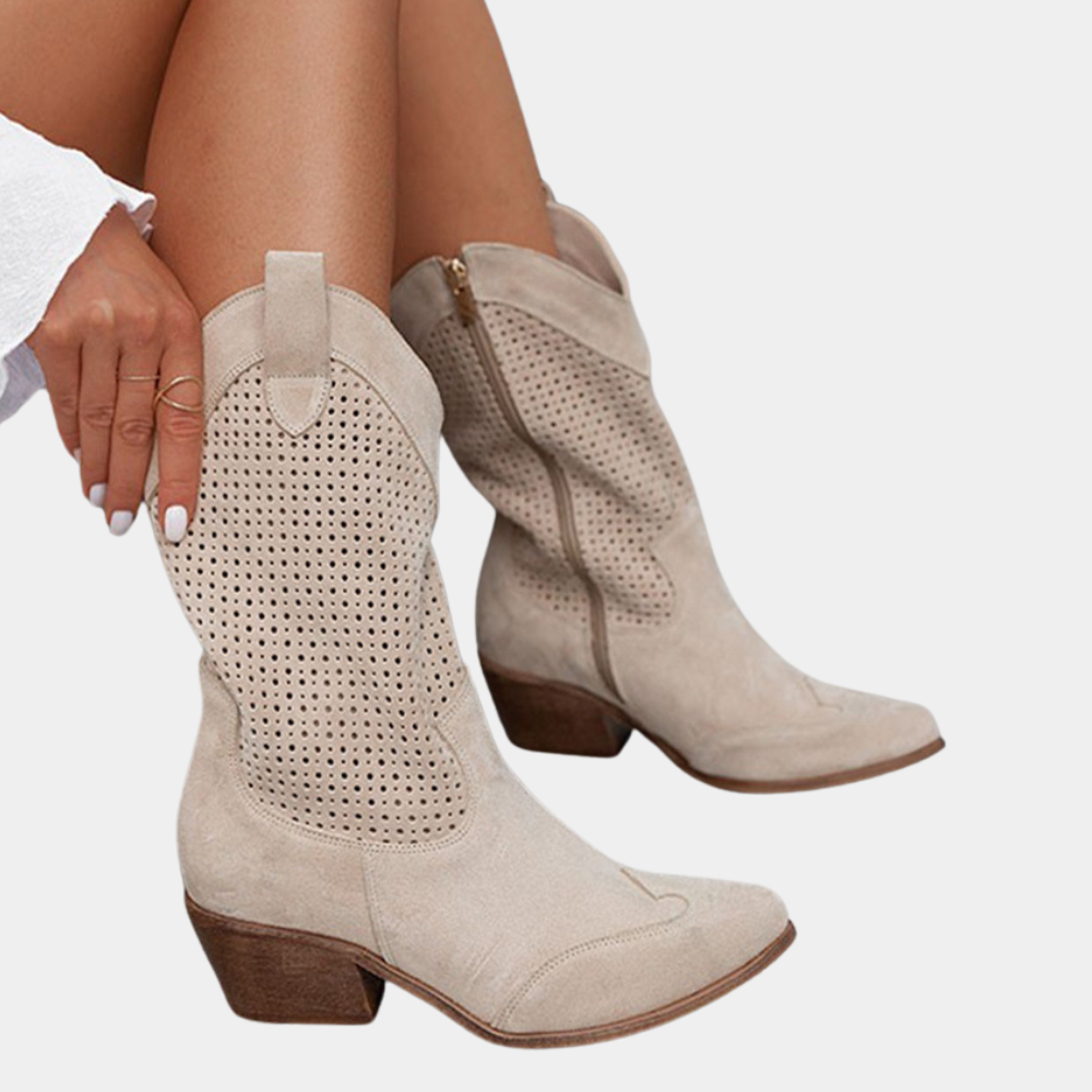 Maximaler Komfortiert Cowboy-Orthopädischer Stiefel