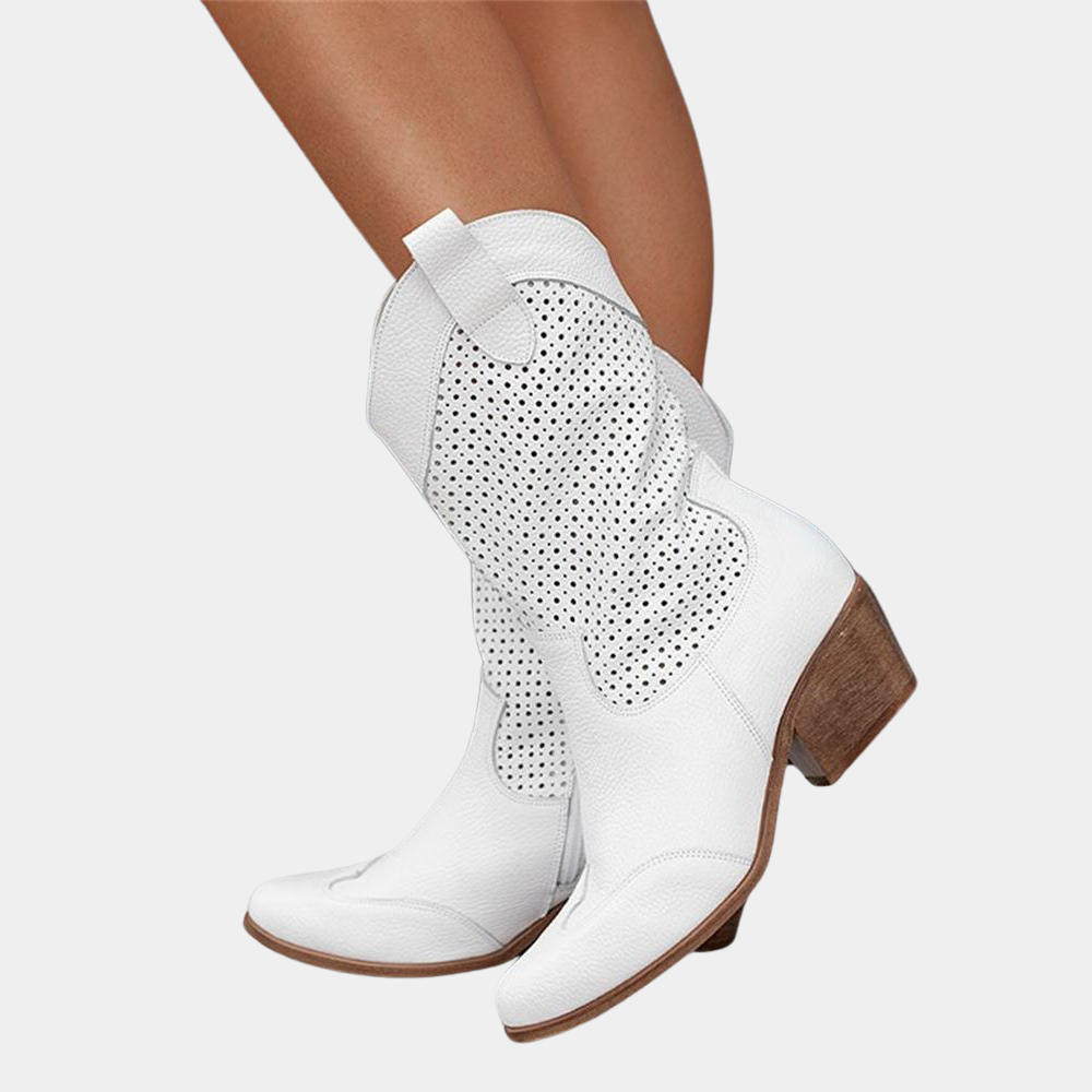 Maximaler Komfortiert Cowboy-Orthopädischer Stiefel