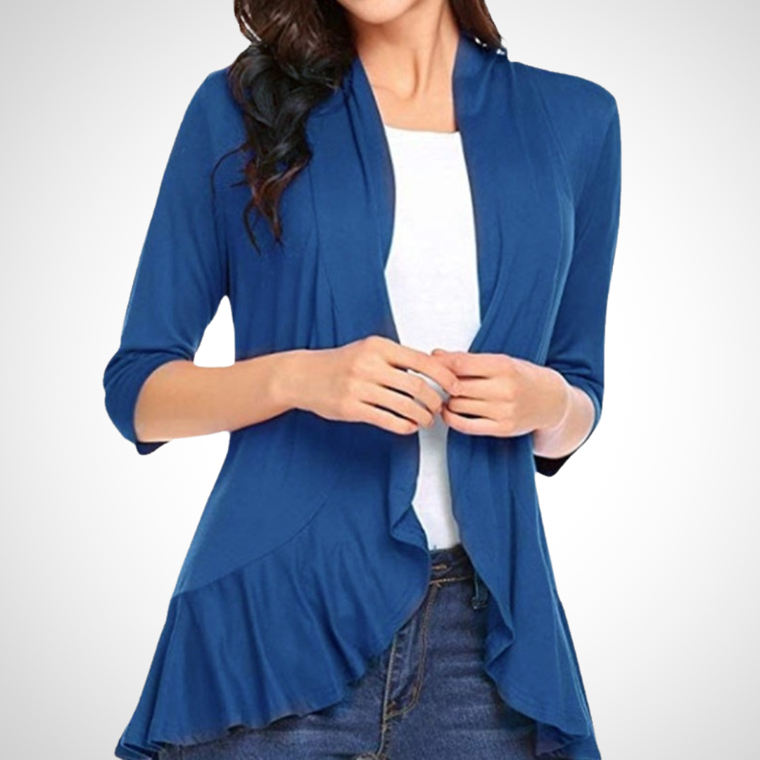 MIRIKIT™ – luftig-lässiges Sommer-Cardigan mit offener Front als Überwurf