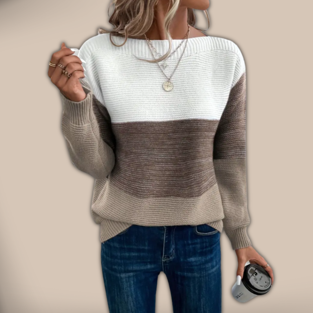 Calista - Eleganter und gemütlicher Langarm-Pullover für einen stilvollen Look