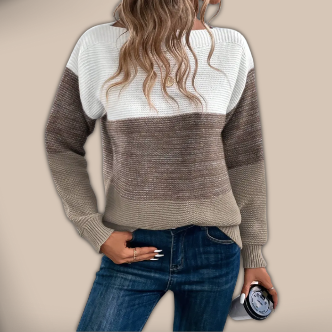 Calista - Eleganter und gemütlicher Langarm-Pullover für einen stilvollen Look