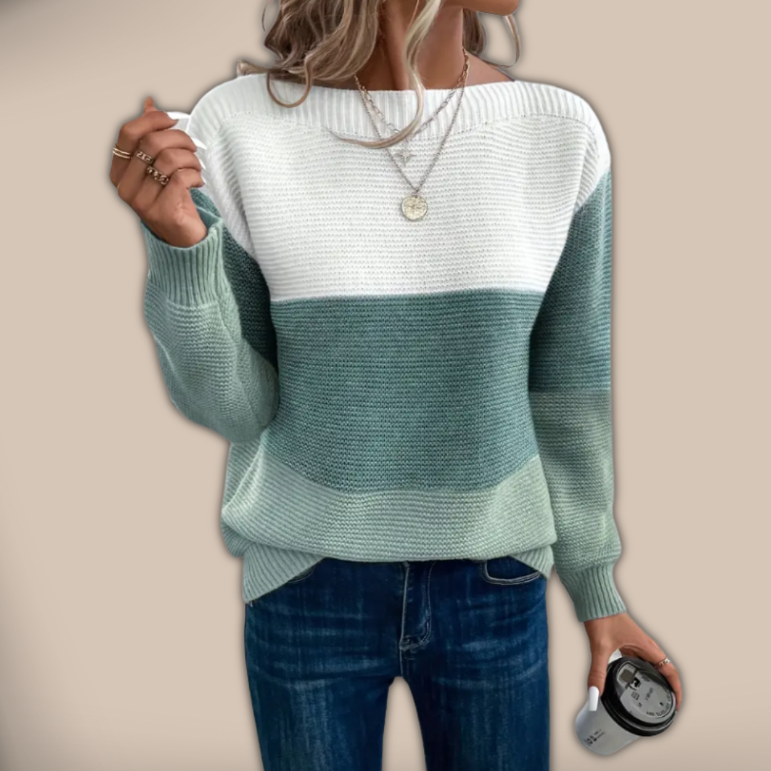 Calista - Eleganter und gemütlicher Langarm-Pullover für einen stilvollen Look