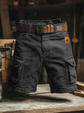 Herren Cargo Shorts - Robust, Bermuda-Schnitt, viele Taschen