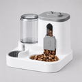 Automatischer Katzenfutterautomat mit Wasserreservoir - 2-in-1 Futter- und Trinknapf, 1,6 L