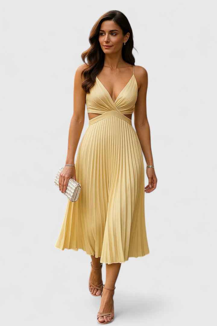 Karen | Zeitloses ärmelloses Kleid mit einer eleganten Silhouette