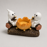 Geister Kerzenhalter Harz - Halloween & Herbst Tischdeko
