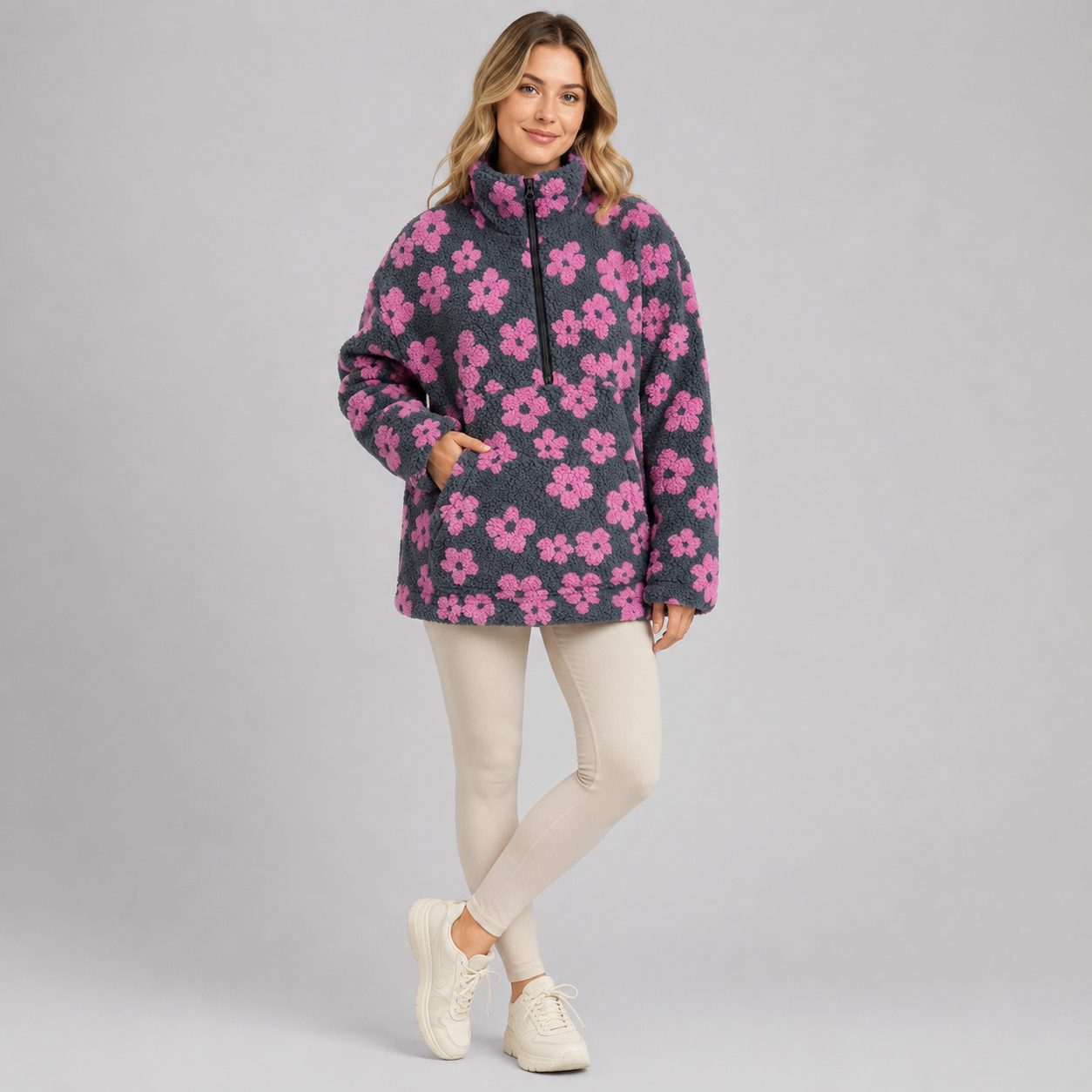 Polartec Masie Bloom avec délicats détails floraux