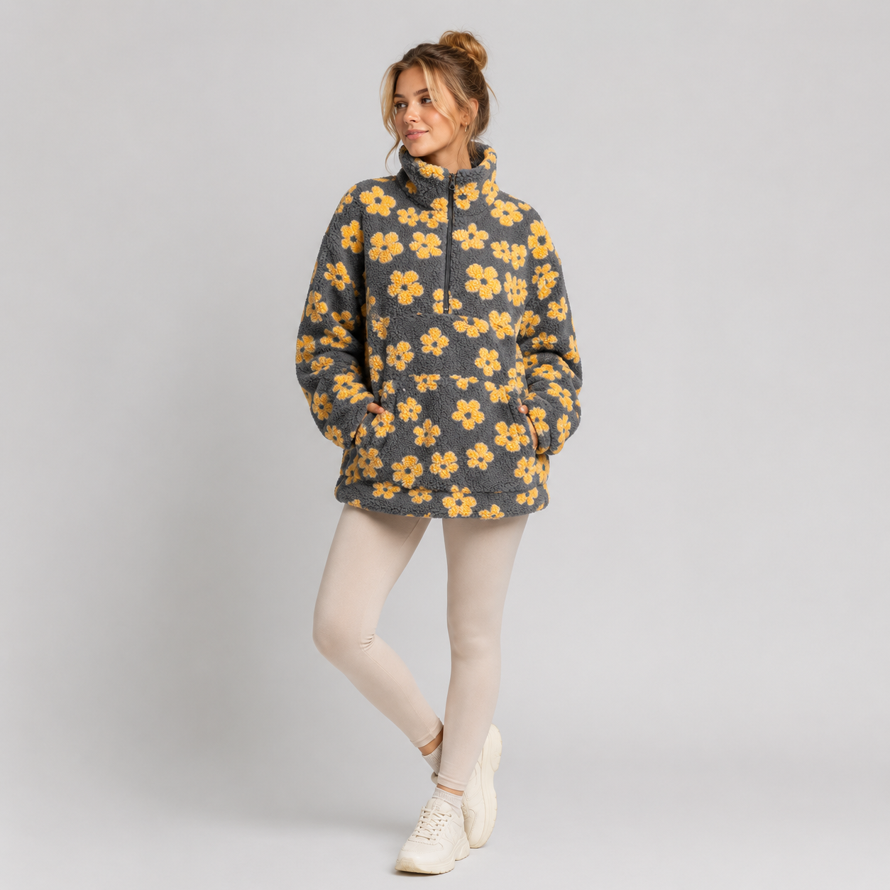 Polartec Masie Bloom avec délicats détails floraux