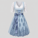 Blaues Dirndlkleid für Damen - Klassisch & Festlich