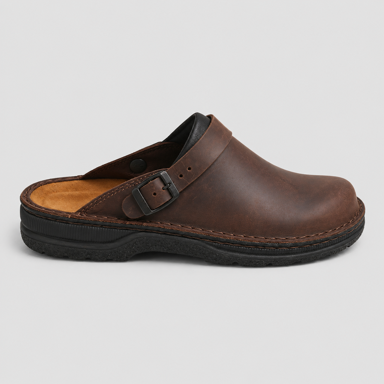 Herren Clogs Orthopädisch - Bequemer Slipper mit Fußstütze