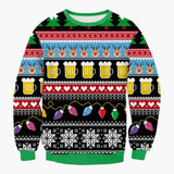 Herren Weihnachts-Pullover mit lustigem Rentier-Muster - Perfekt für gemütliche Feiertage