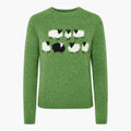 Maglione retrò incredibilmente elegante e comodo da donna Chik