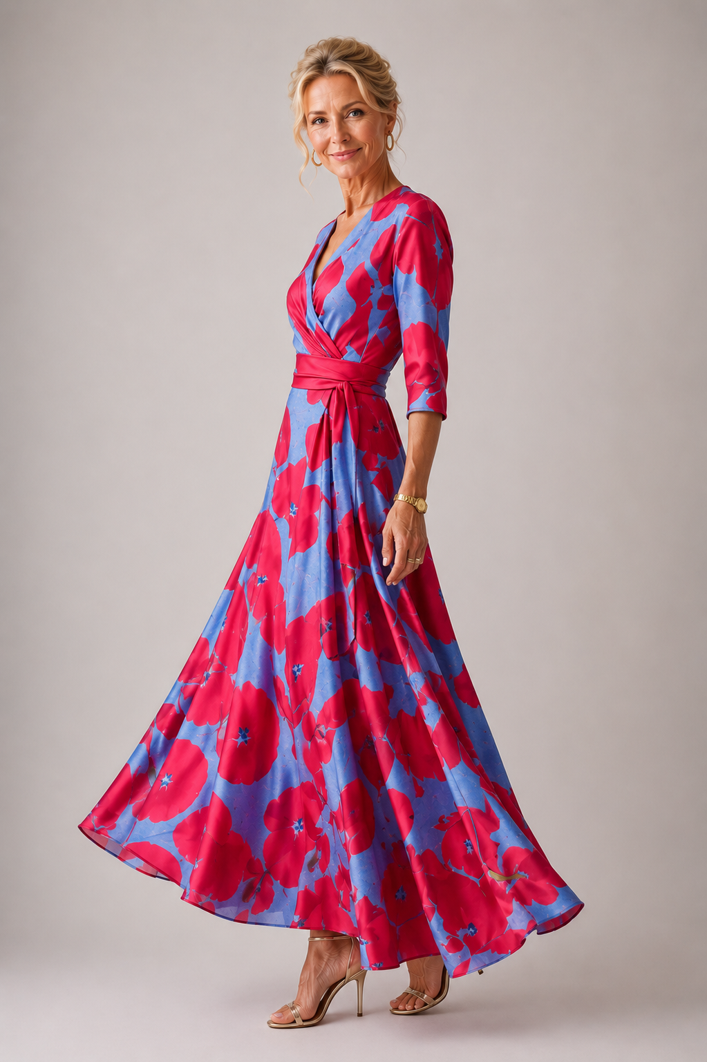 Lina & Emma™ | Bequemes Kleid für jeden Tag mit V-Ausschnitt