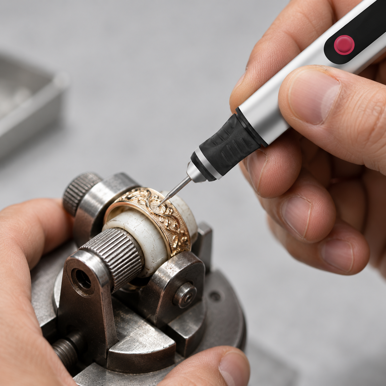 Elektrischer Gravierstift für Kreative - Präzise, fein, aufladbar