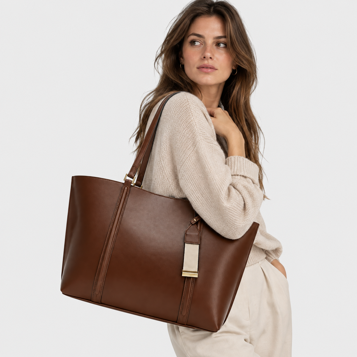 Stilvolle Handtasche mit extra viel Stauraum
