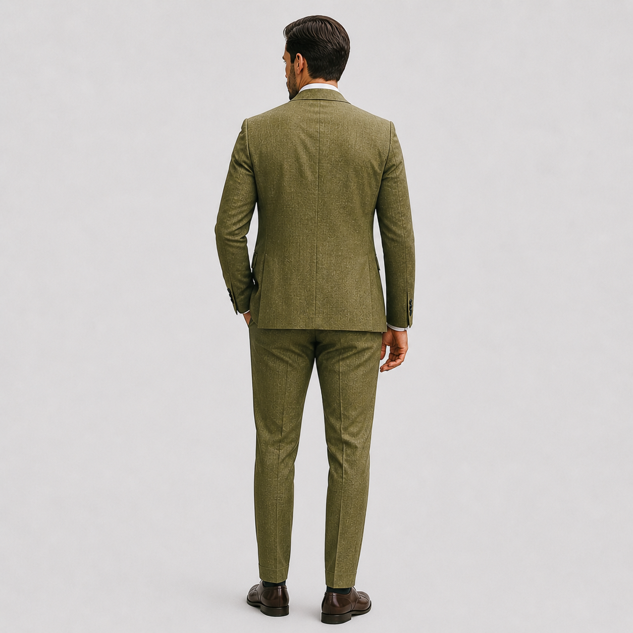 Herre Linnedjakkesæt Slim-Fit - Sommerlig Elegance - - Suits