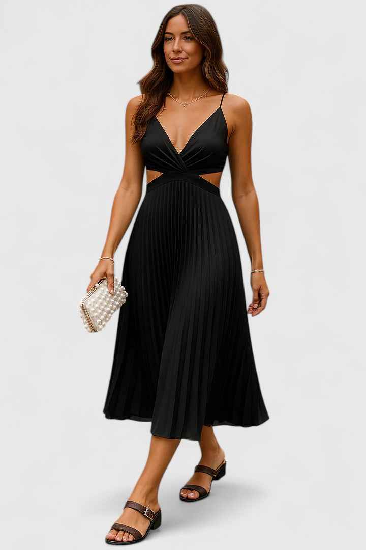 Karen | Zeitloses ärmelloses Kleid mit einer eleganten Silhouette